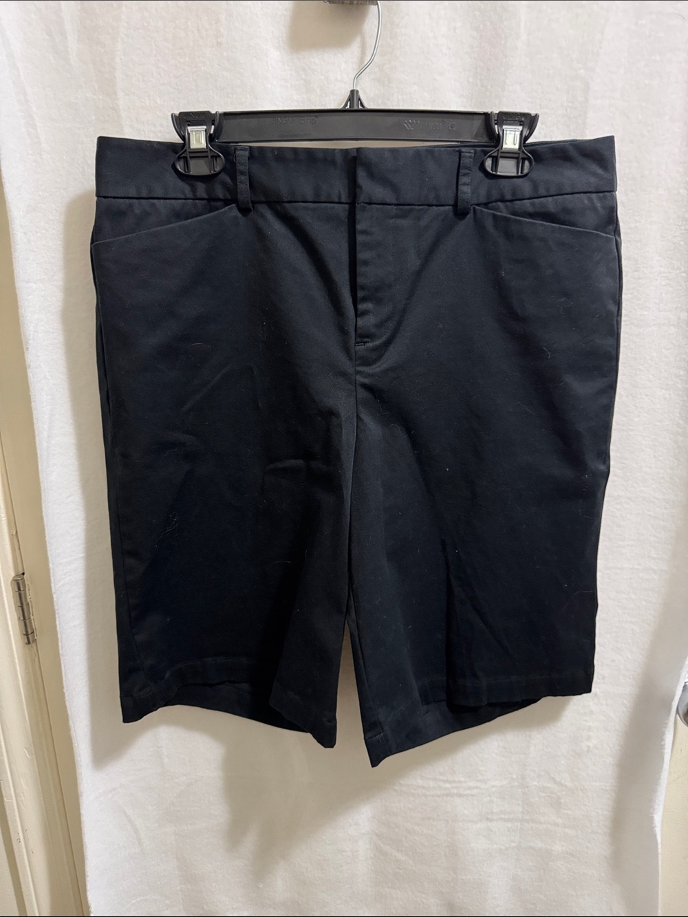 Dockers- Navy Blue Tailored Shorts - Classic Casual